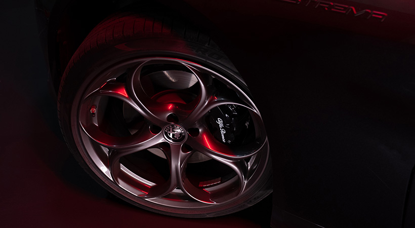 Los rines son de color negro para ambas versiones., Foto: Alfa Romeo