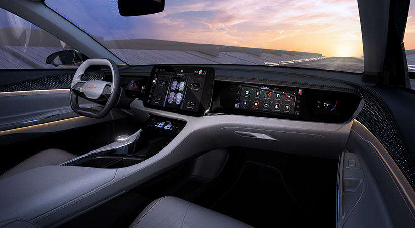 El interior se mantiene sin cambios, excepto por algunos detalles en color cobre. Foto: Chrysler