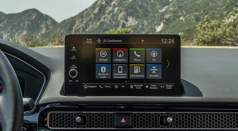 La pantalla de infetenimiento es de 9 pulgadas. Foto: Nicholas Colt