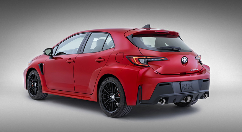 El exterior cuenta con elementos específicos desarrollados para este auto. Foto: Corolla