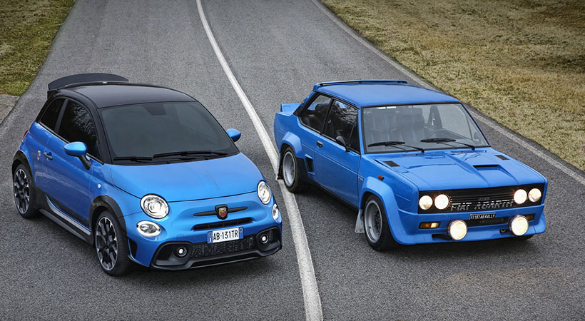El Abarth 131 Rally consiguió victorias y campeonatos en los años 70. Foto: Abarth