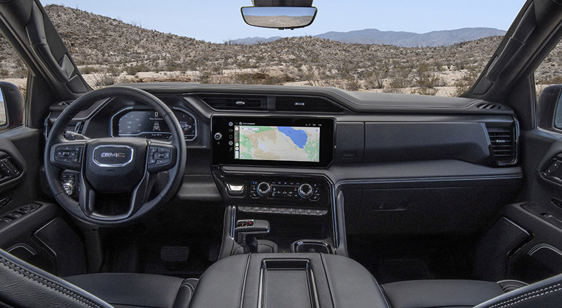 El habitáculo es bastante amplio. Foto: GMC