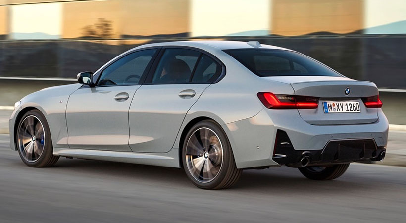 El BMW Serie 3 2023 llegará a las agencias estadounidenses en julio. Foto: BMW