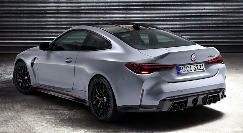 El spoiler de cola de pato es preferido sobre un alerón trasero. Foto: BMW