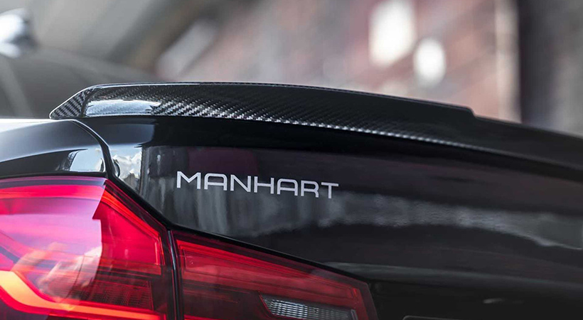 Este modelo cuenta con múltiples elementos de fibra de carbono. Foto: Manhart