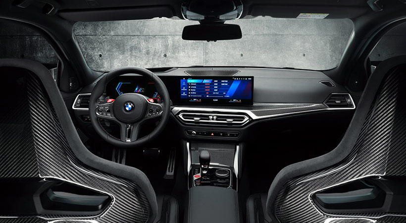 El interior es completamente heredado del M3 Sedán, pero ahora cuenta con más espacio de carga. Foto: BMW