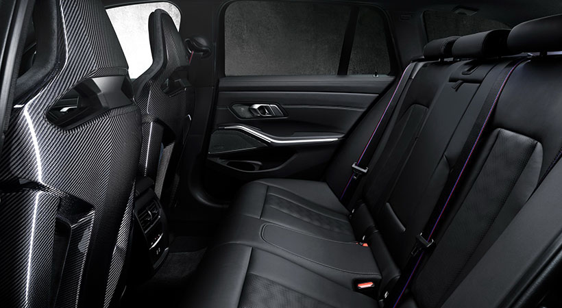 El M3 es capaz de ofrecer 1,510 litros (53,3 pies cúbicos) de espacio de carga. Foto: BMW