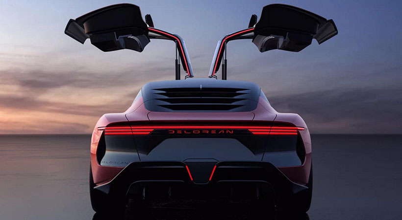 Afortunadamente, el auto no trata de copiar al DMC-12. Foto: DMC