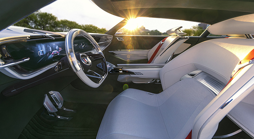 Los colores juegan un papel sumamente importante en el interior para crear un ambiente muy confortable. Foto: Buick