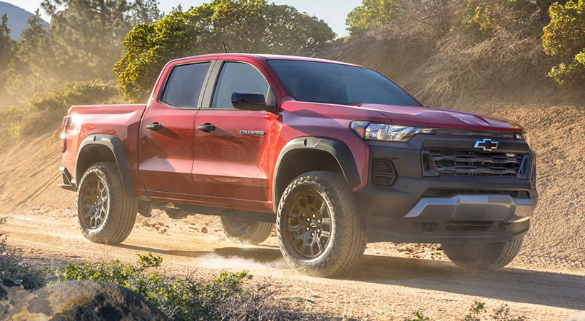 La Chevrolet Colorado 2023 llega con un diseño mejorado, nueva tecnología, mejor equipamiento, y menos opciones motrices. Foto: Chevrolet