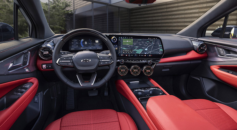 posee una de las pantallas digitales más grandes del mercado (casi 18 pulgadas). Foto: Chevrolet