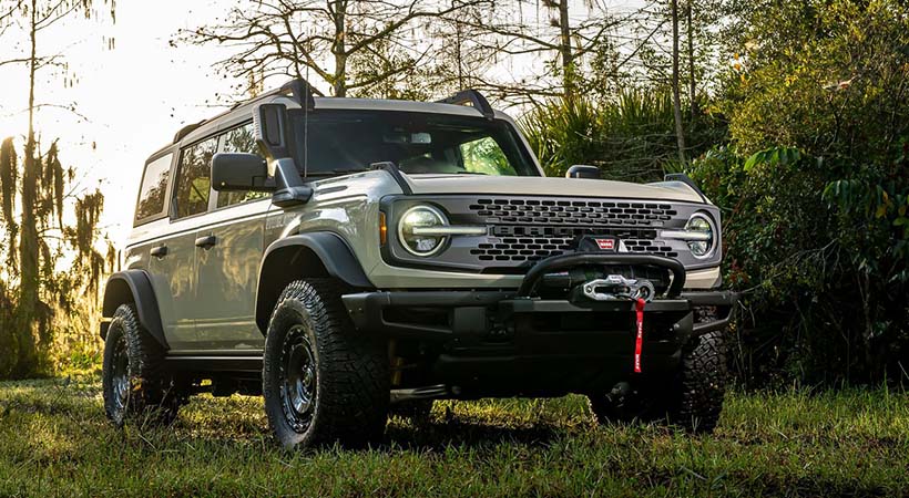 Pablo Lotter puso a prueba la versión Everglades del Ford Bronco., Foto: Ford
