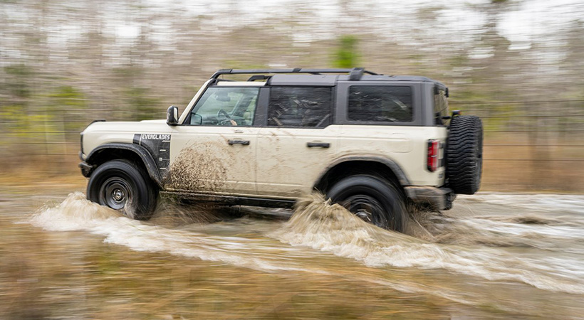 Ford Bronco Everglades, prueba 4x4 extrema