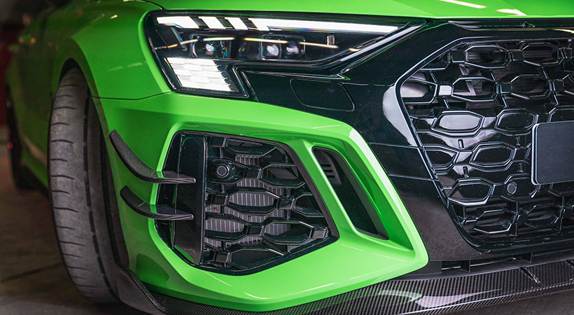 El aspecto general fue mejorado con la incorporación de un kit aerodinámico. Foto: Abt