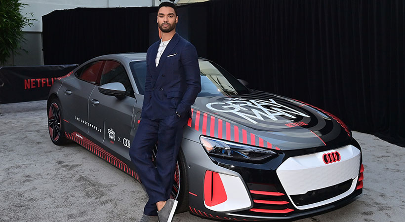 Regé-Jean Page, protagonista de la película. Foto: Audi