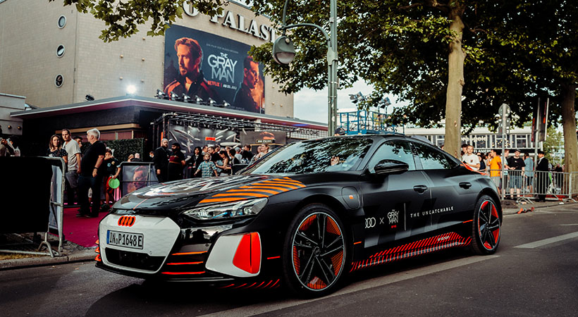 Audi, el otro gran protagonista de “The Gray Man”, la nueva súper producción de Netflix. Foto. Audi