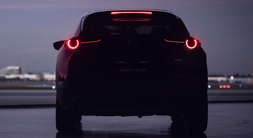 La iluminación es LED para todos los conjuntops ópticos. Foto: Mazda