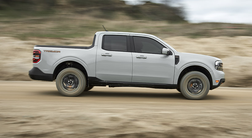 Lista para la aventura. Foto. Ford