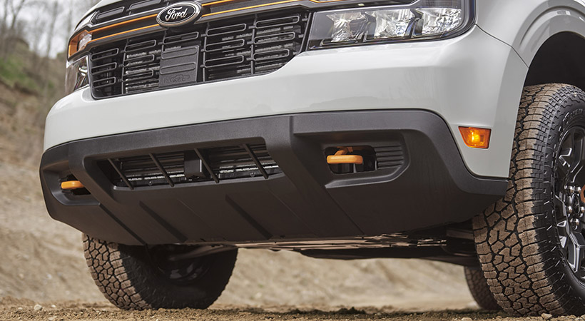 Cuenta con protecciones inferiores. Foto: Ford