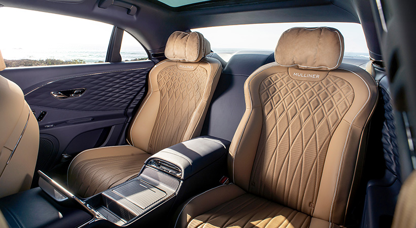 El interior no presenta cambios respecto al Flying Spur Mulliner ya existente. Foto: Bentley