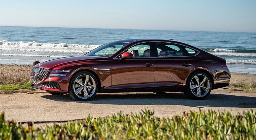 El apartado estético de este sedán de lujo luce muy bien pulido, con una imagen sobria, muy elegante. Foto: Genesis