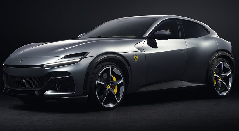 Después de años de especulación por fin es presentado el Ferrari Purosangue, el no-SUV de la marca italiana. Foto: Ferrari