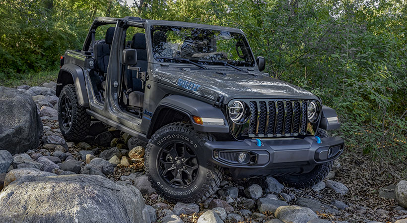 Obviamente, este vehículo cuenta con el certificado Trail Rated. Foto: Jeep