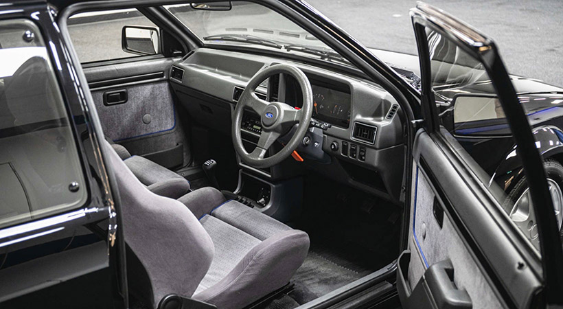 El interior se conserva en impecable estado. Foto: Silverstone Auctions