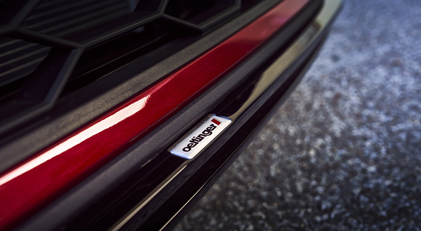 El Volkswagen Golf GTI cuenta con kit der Oettingerr. Foto: Volkswagen