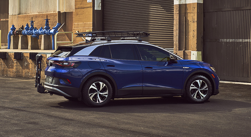 El Volkswagen ID.4 Accesories Concept toma como base el ID.4 2021 1st Edition. Foto: Volkswagen