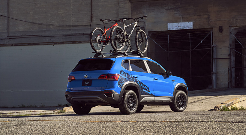 Incorpora novedades similares a las de su hermano mayor, manteniendo los rines Traverse MX de 17 pulgadas. Foto: Volkswagen