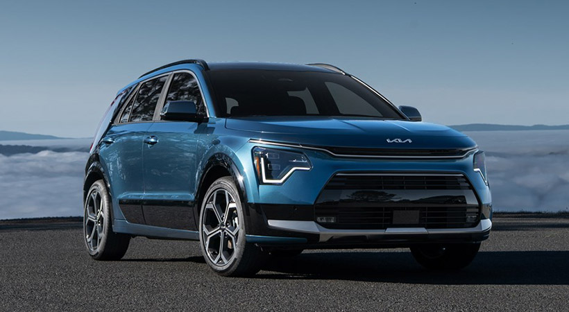 Al igual que otros modelos recientes, el nuevo KIA Niro SX Touring 2023 está inspirado en la filosofía de diseño “Opposites United”. Foto: KIA