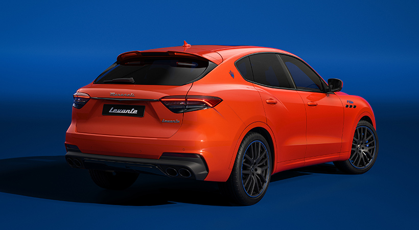 Los colores de carrocería son específicos de esta versión. Foto: Maserati