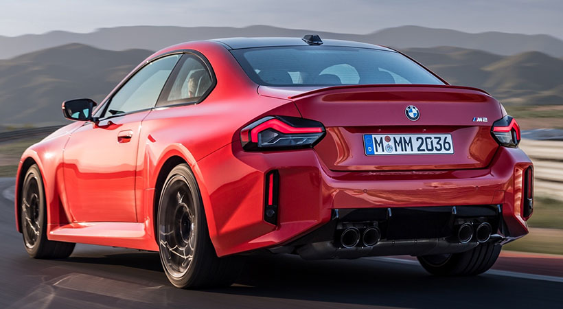 Por primera vez en el M2, los rines son de diferentes tamaños en ambos extremos. Foto: BMW