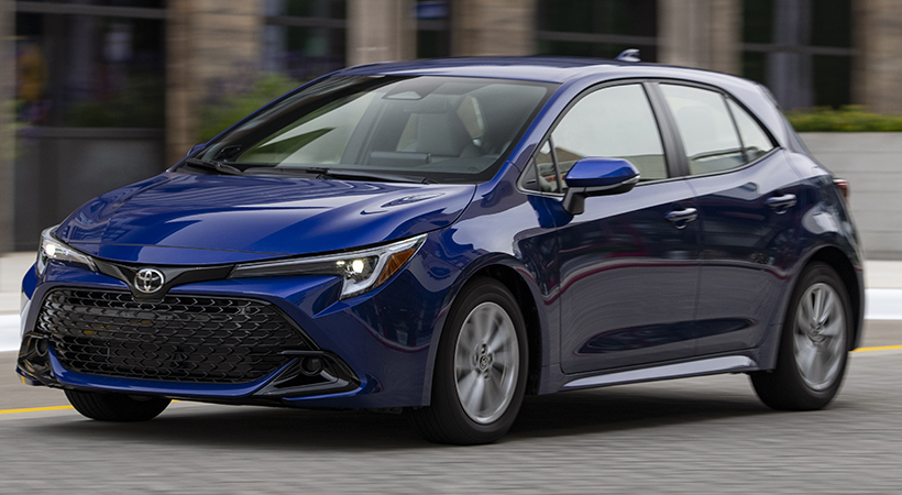 Toyota Corolla, uno de los autos favoritos entre los hispanos. Foto: Toyota 