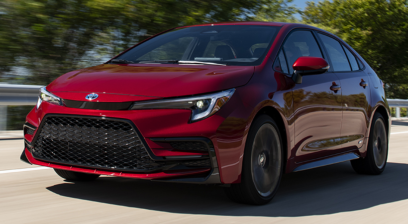 El Toyota Corolla se mantiene como uno de los más comprados por los consumidores hispanos. Foto: Toyota