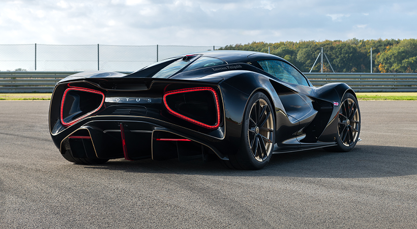 El apartado mecánico del Lotus Evija Fittipaldi no se modifica. Foto: Lotus