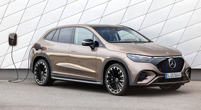 La firma alemana presenta su quinto modelo de propulsión 100% eléctrica, el nuevo Mercedes-Benz EQE. Foto_ Mercedes-Benz