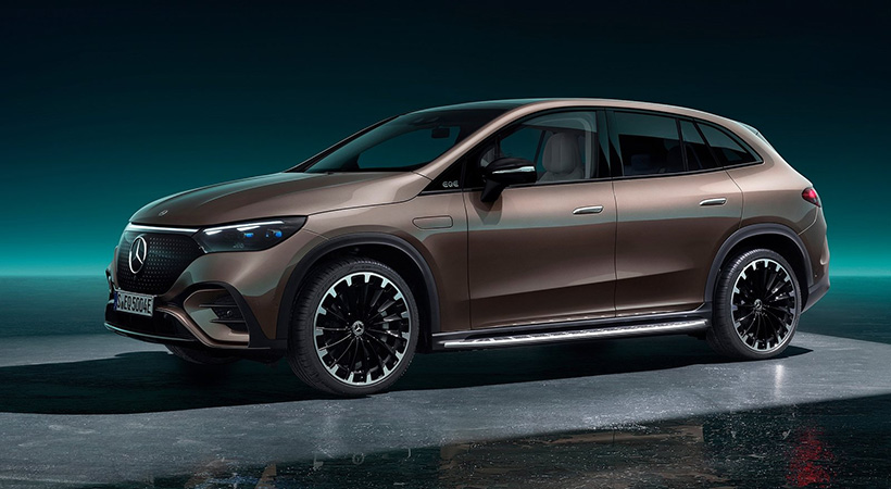 En cuanto al tren motriz, el nuevo Mercedes-Benz EQE se construyó sobre la plataforma EVA 2.0. Foto: Mercedes-Benz