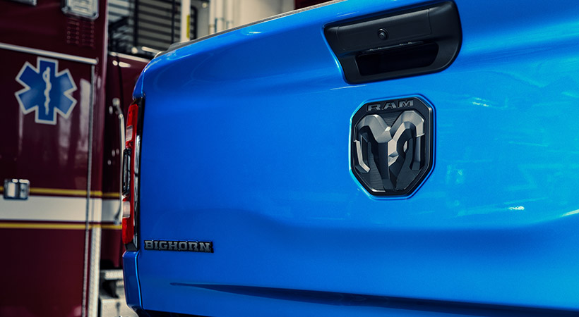 Ram 1500 Built To Serve EMS está construida sobre las versiones BigHorn y Lone Star Crew Cab. Foto: RAM