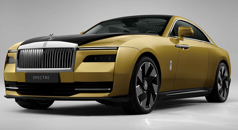 El Rolls-Royce Spectre EV es el primer modelo eléctrico de la marca que además anuncia el principio del abandono del V12. Foto: Rolls-Royce