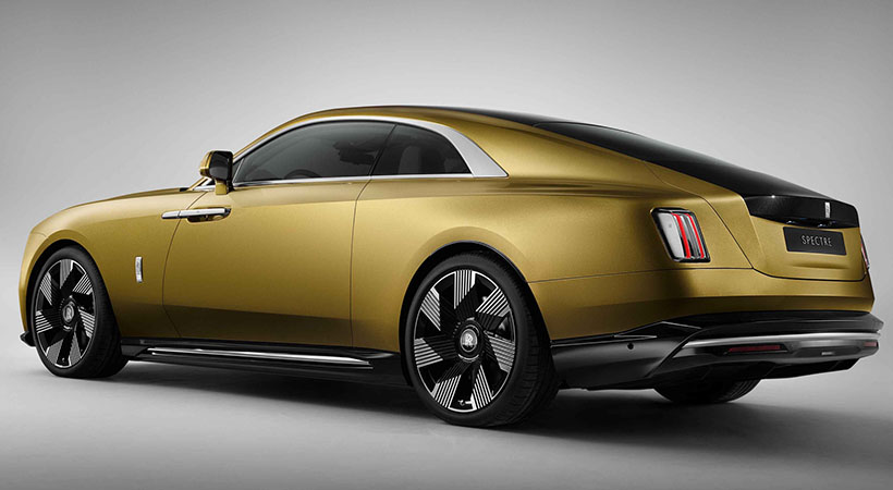 Los rines de 23 pulgadas son los más grandes que ha usado RR en más de 100 años. Foto: Rolls-Royce