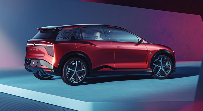 El diseño exterior es obra de Pininfarina.  Foto: Foxconn