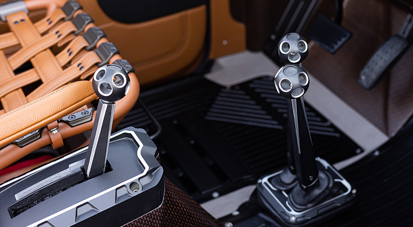 En el interior encontramos muchos elementos desarrollados específicamente para este proyecto. Foto: Ringbrothers