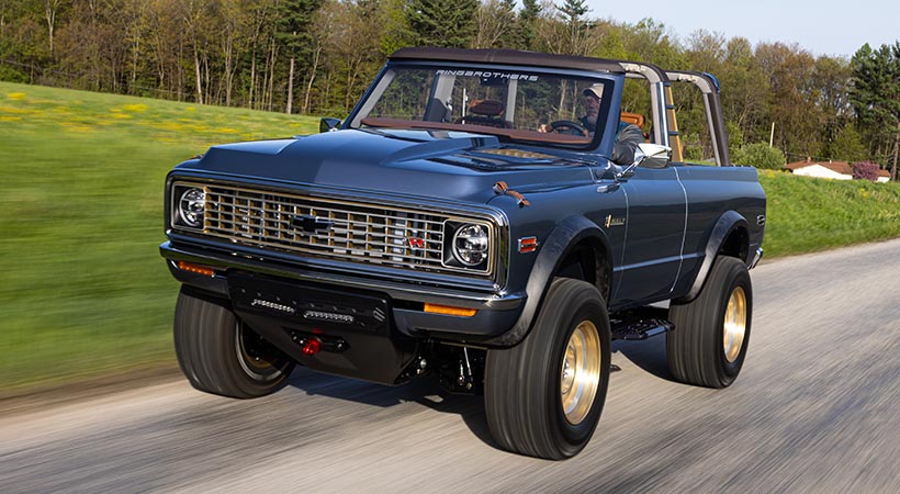 Cuneta con una n ueva transmisión automática GM. Foto: Ringbrothers