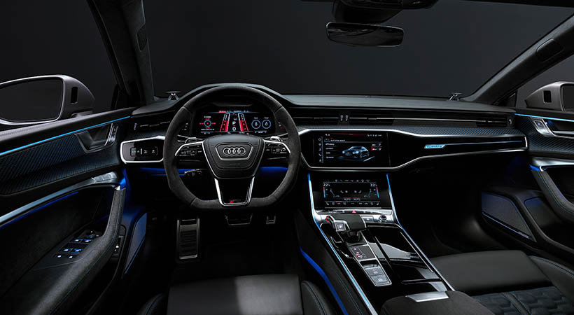 El interior se mantiene igual que las versiones de producción regular. Foto: Audi