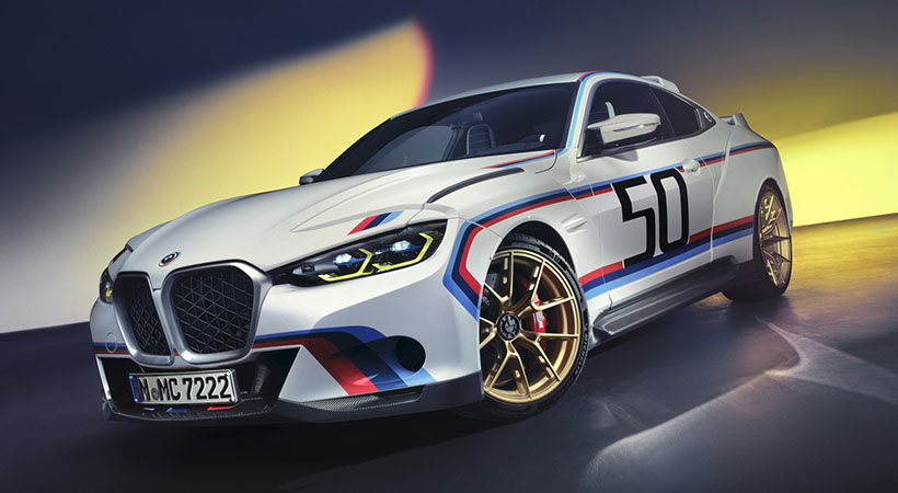 El BMW 3.0 CSL es una edición especial limitada a 50 unidades que equipa el motor L6 más poderoso en la historia de BMW. Foto: BMW