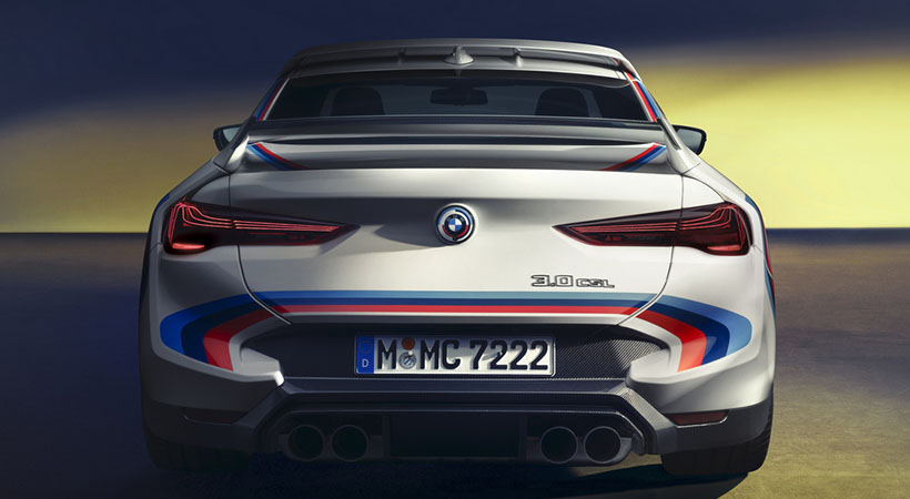 La parte trasera es agresiva y deportiva sin llegar a ser extrema. Foto: BMW