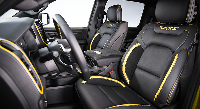 El interior cuenta con tapicería específica. Foto: RAM