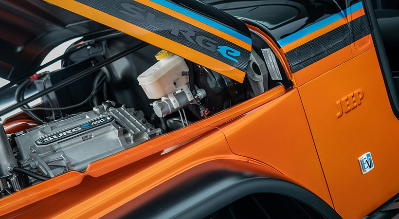 La autonomía y potencia no fueron dadas a conocer. Foto. Jeep